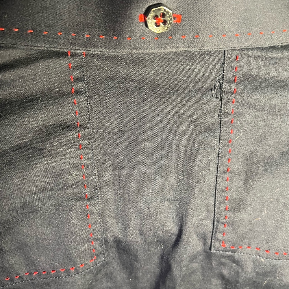 BOGOSSE men’s black Designer dress Shirt size 5 - Picture 3 of 9